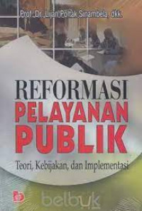 Reformasi Pelayanan Publik