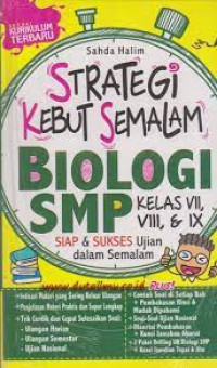 Stategi Kebut Semalam Biologi SMP