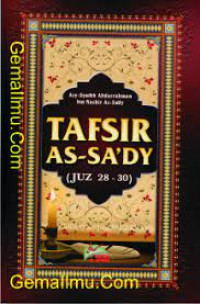 Tafsir As-Sa'dy Juz 28-30