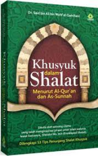 Khusyu' Dalam Shalat